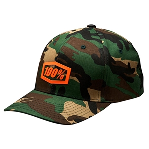 100% 2018 Trek Flexfit Hat - Camo