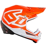 6D - ATR-1Y Macro Motocross Helmet (Youth)- Orange