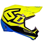 6D - ATR-1Y Macro Motocross Helmet (Youth)- Yellow