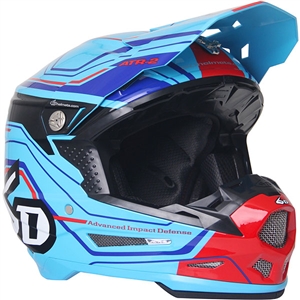 6D 2018 ATR-2 Circuit Full Face Helmet - Neon Blue