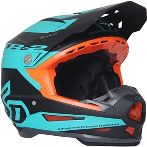 6D 2018 ATR-2 Sector Full Face Helmet - Teal