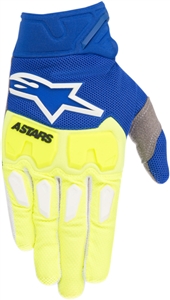 Alpinestars 2018 Racefend Gloves - Yellow/Blue