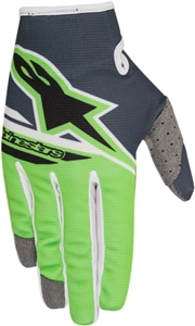 Alpinestars 2018 Radar Flight Gloves - Anthracite/Green