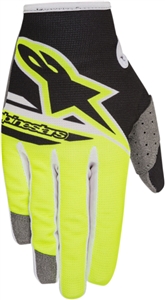 Alpinestars 2018 Radar Flight Gloves - Black/Yellow