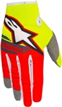 Alpinestars 2018 Radar Flight Gloves - Yellow/Red/Anthracite
