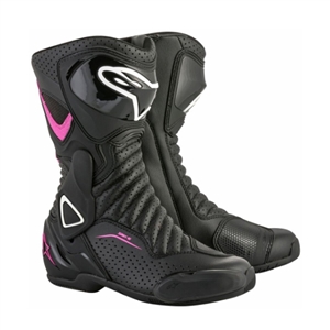 Alpinestars 2018 Stella SMX-6 V2 Boots - Vented Pink/Black