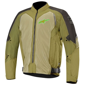 Alpinestars 2018 Wake Air Jacket - Black/Olive Green