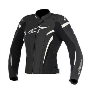 Alpinestars 2018 Womens Stella GP Plus R V2 Airflow Leather Jacket - Black/White