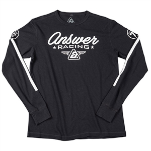 Answer 2018 Team 76 Long Sleeve Tee - Black