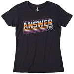 Answer 2018 Womens Ascend Tee - Black