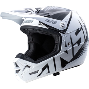 Answer 2018 AR-3 Align Full Face Helmet - White/Black