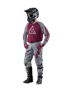 Answer 2018 Elite Combo Jersey Pant - Berry/Grey