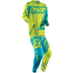 Answer 2018 Syncron Air Combo Jersey Pant - Acid/Cyan