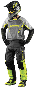 Answer 2018 Taiga XC Combo Jersey Pant - Grey/Hi-Viz Yellow