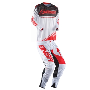Answer 2018 Trinity Combo Jersey Pant - White/Red