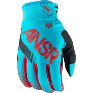 Answer - 2017 Syncron Gloves- Cyan/Red