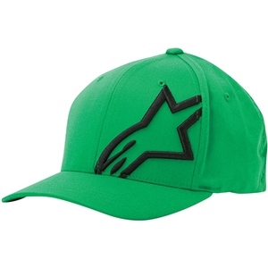 Alpinestars 2018 Corp Shift 2 Flexfit Hat - Green/Black