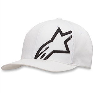 Alpinestars 2018 Corp Shift 2 Flexfit Hat - White/Black