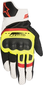 Alpinestars 2018 SP-5 Leather Gloves - Black/Red/Yellow