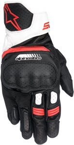 Alpinestars 2018 SP-5 Leather Gloves - Black/White/Red