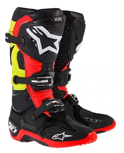 Alpinestars - Tech 10 Boots- Red/Yellow