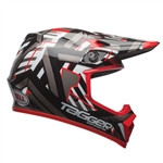 Bell 2017 MX-9 Tagger Double Trouble MIPS Full Face Helmet - Black/Red