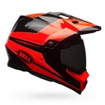 Bell 2017 MIPS MX-9 Adventure Equipped Full Face Helmet - Stryker Flo Orange/Black