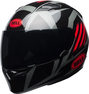 Bell 2017 Qualifier Blaze Full Face Helmet -  Gloss Black/Red/Titanium