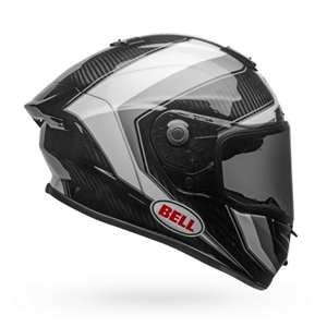 Bell 2017 Race Star Full Face Helmet - Gloss White/Titanium Sector