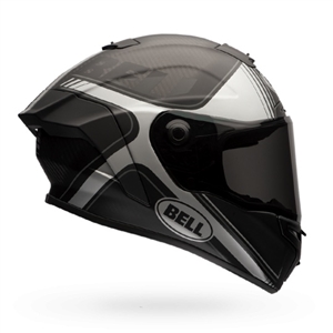 Bell 2017 Race Star Flex Full Face Helmet - Tracer Matte Black/Grey