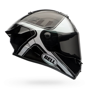 Bell 2017 Race Star Flex Full Face Helmet - Tracer Gloss Black/White