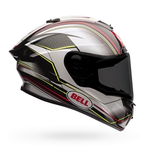 Bell 2017 Race Star Flex Full Face Helmet - Triton Black/Silver