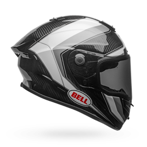 Bell 2017 Race Star Flex Full Face Helmet - Gloss White/Titanium Sector