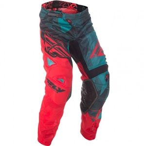 Fly Racing 2018 Kinetic Mesh Crux Pant - Teal/Red/Black