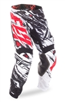 Fly Racing 2018 Kinetic Mesh Relapse Pant - Black/White/Red
