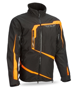 Fly Racing 2018 Carbon Jacket - Black/Orange