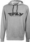 Fly Racing 2018 Corporate Pullover Hoody - Heather Grey
