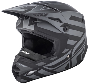 Fly Racing 2018 Elite Cold Weather Interlace Full Face Helmet - Matte Gray/Black