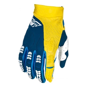 Fly Racing 2017 Evolution 2.0 Gloves - Navy/Yellow