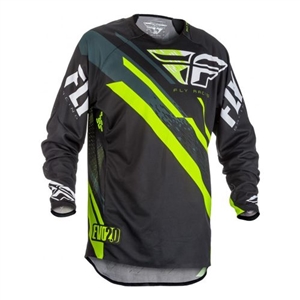 Fly Racing 2018 Evolution 2.0 Jersey - Black/Hi-Vis/White