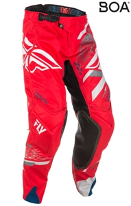 Fly Racing 2018 Evolution 2.0 Pant - Red/Grey/White