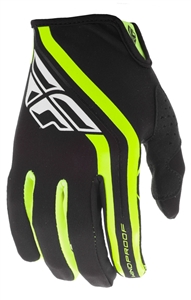 Fly Racing 2017 Lite Windproof Gloves - Black/Hi-Vis