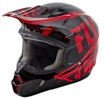 Fly Racing 2018 Kinetic Burnish Full Face Helmet - Black/Red/Orange