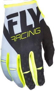 Fly Racing 2018 Kinetic Gloves - Black/White/Hi-Vis