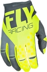 Fly Racing 2018 Kinetic Gloves - Hi-Vis/Grey