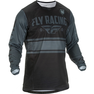 Fly Racing 2018 Kinetic Mesh Jersey - Black/Grey