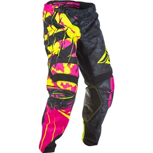 Fly Racing 2018 Kinetic Outlaw Pant - Black/Neon Pink/Hi-Vis