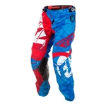 Fly Racing 2018 Kinetic Outlaw Pant - Red/Blue