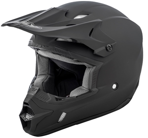Fly Racing 2018 Kinetic Solid Full Face Helmet - Matte Black