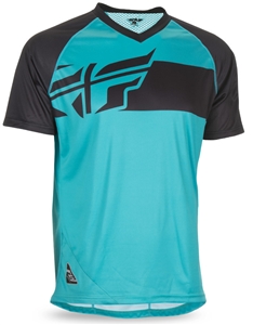 Fly Racing 2017 MTB Action Elite Jersey - Teal/Black